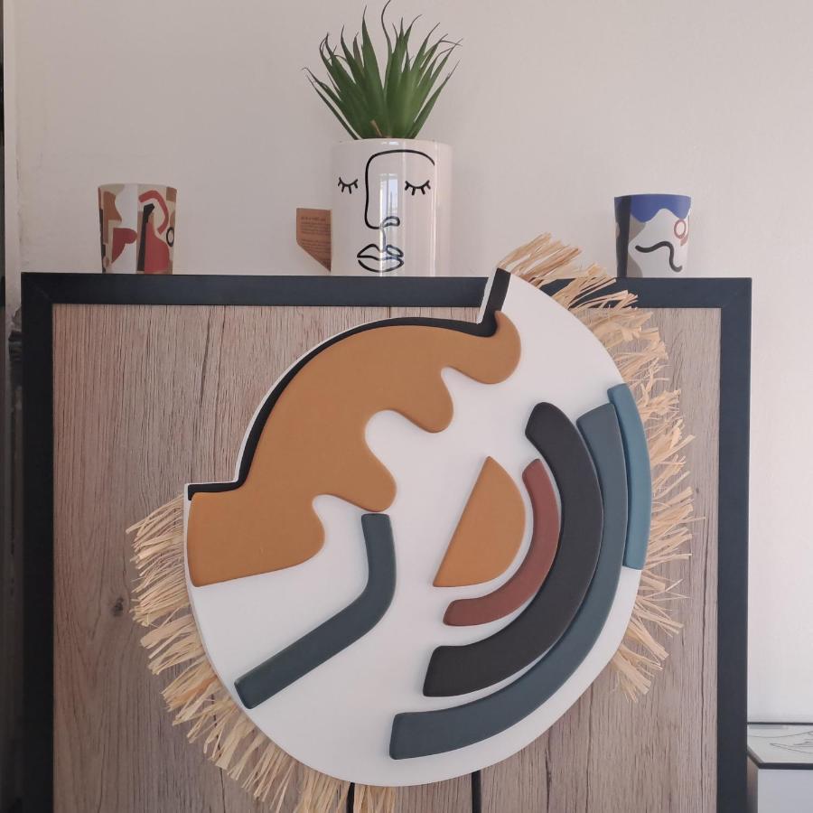 Studio Climatise Cosy Avec Grande Piscine Chauffee 아그 외부 사진