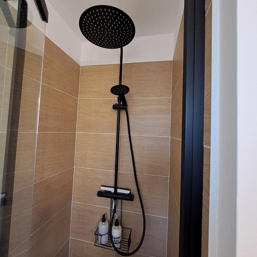 Studio Climatise Cosy Avec Grande Piscine Chauffee 아그 외부 사진